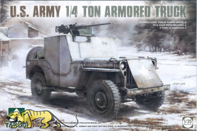 US Army 1/4 ton Armored Truck - 1/35