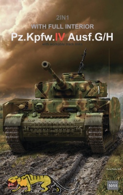 Panzerkampfwagen IV Ausf. G / H - 2in1 - with full Interior - 1:35