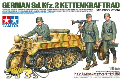 German Sd.Kfz.2 Kettenkraftrad - Mid-Production - 1/35