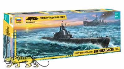 Soviet Shchuka (SHCH) Class Submarine - WWII - 1/144