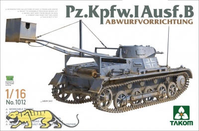 Panzerkampfwagen I Ausf. B with Abwurfvorrichtung - 1/16