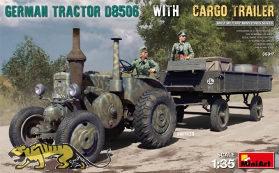 D8506 Tractor with Cargo Trailer - 1/35