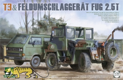 Bundeswehr T3 & Feldumschlaggerät FUG 2,5t - 1/35