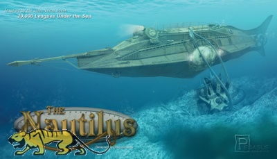 The Nautilus Submarine - 1/144