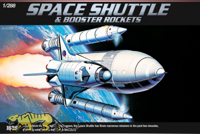 Space Shuttle & Booster Rakete - 1:288