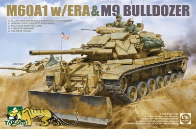 M60A1 with ERA & M9 Bulldozer - 1/35