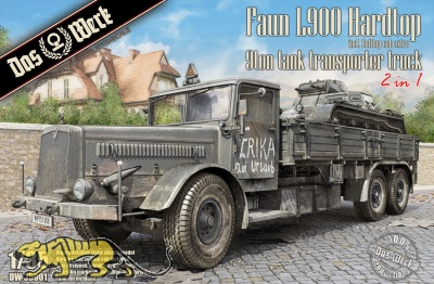 Faun L900 - Hardtop - 9t Tank Transporter Truck - 1/35