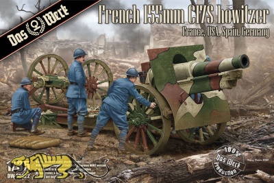 Schneider 155mm C17S Haubitze - 1:35