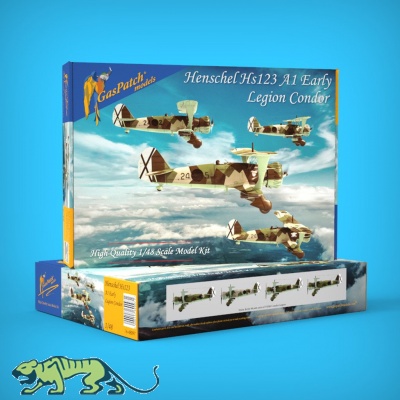 Henschel Hs123 A1 - Early - Legion Condor - 1/48