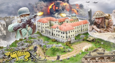 Montecassino Abbey 1944 Breaking the Gustav Line - BATTLE SET - 1:72