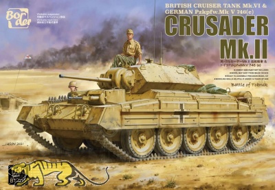 Crusader Mk.II - British Cruiser Tank Mk. VI - 1:35