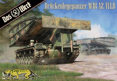 Brückenlegepanzer M48A2 - AVLB - 1:35