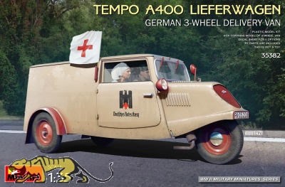 Tempo A400 Lieferwagen - 3 Rad LKW - 1:35