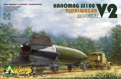 Hanomag SS100 with Vidalwagen and V2 Rocket - 1/35