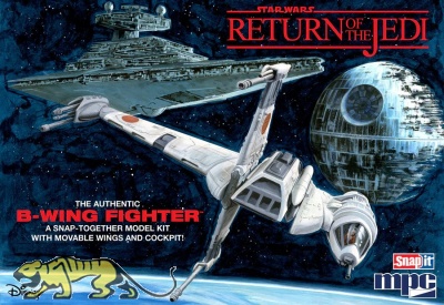 Star Wars: Return of the Jedi - B-Wing Fighter - Snap Kit - 1/144