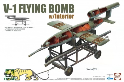 V-1 - Marschflugkörper mit Interieur - 1:35