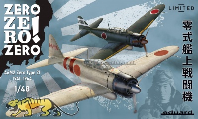 ZERO ZERO ZERO! - Mitsubishi A6M2 Zero Typ 21 - Dual Combo - Limited Edition - 1:48