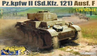 Panzerkampfwagen II Ausf. F - Sd.Kfz. 121 - North Africa & Italian Front - 1:16