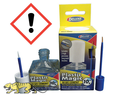 Plastic Magic 10s - Klebstoff mit Pinsel - 40ml