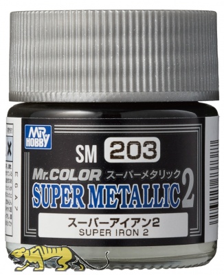 Mr. Super Metallic 2 SM203 Super Iron 2 - Gloss