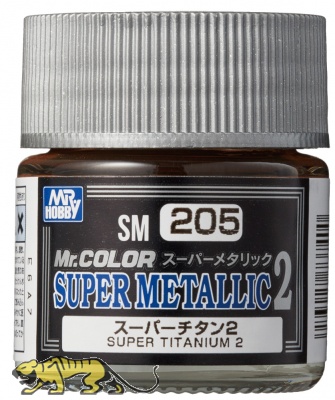 Mr. Super Metallic 2 SM205 Super Titanium 2 - Gloss - 10ml