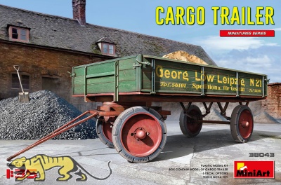 German Cargo Trailer - 1/35