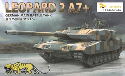 Leopard 2A7+ - German Main Battle Tank - 1/72