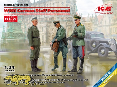 WWII Deutsches Militärpersonal - 1:24