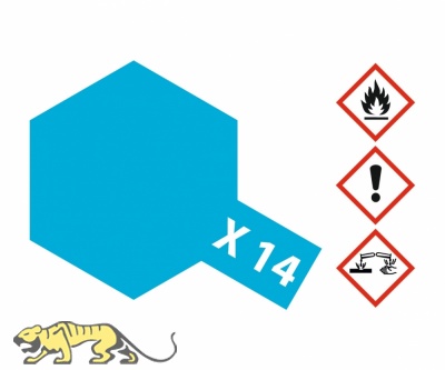 Tamiya X14 Himmel Blau - Glänzend - 10ml