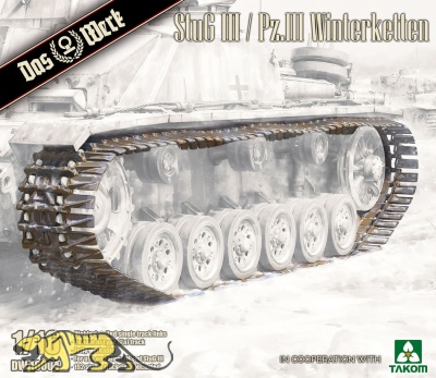 StuG III / Panzer III - Winterketten - Typ 6a - 1:16