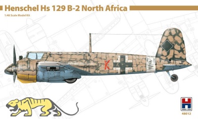 Henschel Hs 129 B-2 Afrika - 1:48