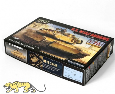 M1A2 Abrams - 4th Infantry Division - Iraq 2003 - 1/72