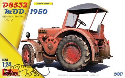 Lanz Bulldog D8532 - Verkehrs-Bulldog - 1:24