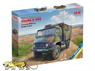 Unimog S404 German Military Radio Truck - 1/35