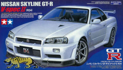 Nissan Skyline GT-R V-Spec II - R34 - 1:24