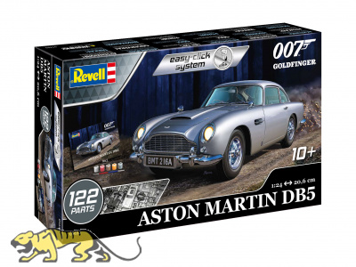 Aston Martin DB5 - James Bond Goldfinger - Easy Click - Gift Set - 1/24