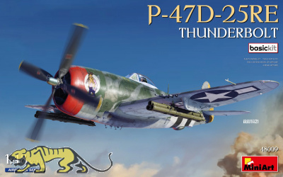 P-47D 25RE - Thunderbolt - Basic Kit - 1:48