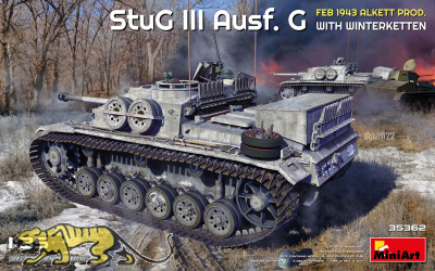 Sturmgeschütz III Ausf. G - Februar 1943 - Alkett Production with Winterketten - 1/35