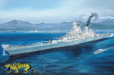 USS Missouri - BB-63 - US Navy Schlachtschiff - 1:350