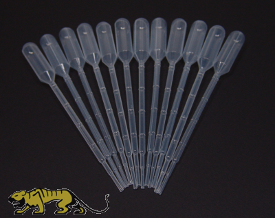 Pipettes - 3,5ml - Fine grading - 12 pcs.