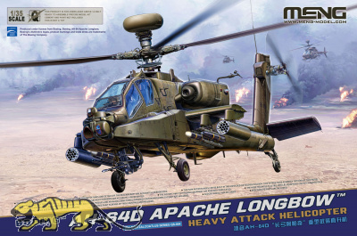 Boeing AH-64D Apache Longbow - Heavy Attack Helicopter - 1/35