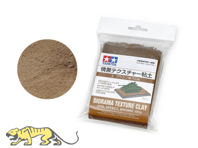 Diorama Texture Clay - Soil Effect - Brown - 150g