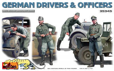 German Drivers & Officers - 1/35