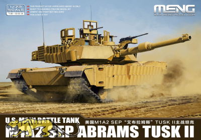 M1A2 SEP Abrams - US Main Battle Tank - 1:72