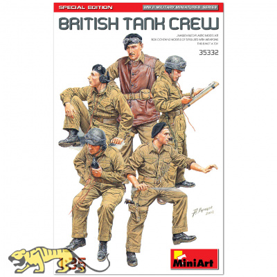 Britische Panzerbesatzung / British Tank Crew - Special Edition - 1:35