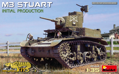 M3 Stuart - Initial Production - mit Interieur - 1:35