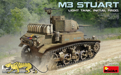 M3 Stuart - Initial Production - 1:35