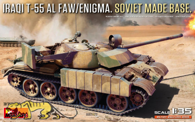 Iraqi T-55 AL FAW / ENIGMA - Soviet made base - 1/35