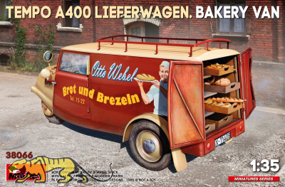 Tempo A400 Lieferwagen - Bäckerei Lieferwagen - 1:35