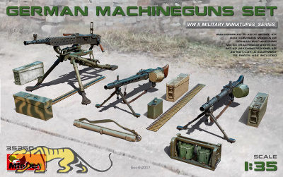 Deutsches Maschinengewehr / MG-Set - 1:35